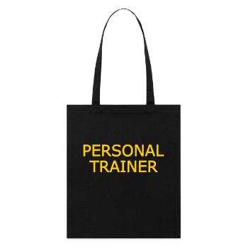 Personal trainer - Stanley/Stella Organic Tote Bag - black - Front