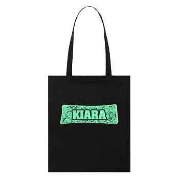 Kiara as a birth name - Stanley/Stella Organic Tote Bag - black - Front