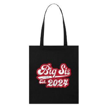 Grande Sœur Est 2024 - Tote bag bio Stanley/Stella - noir - Devant
