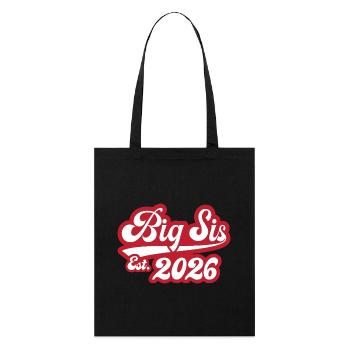 Grande Sœur Est 2026 - Tote bag bio Stanley/Stella - noir - Devant