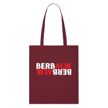 INDONET Berbalik - Stanley/Stella Organic Tote Bag - burgundy - Front