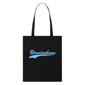 Birmingham - Stanley/Stella Organic Tote Bag - black - Front