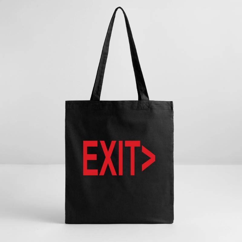 Exit / Exit / Emergency Exit Stanley/Stella Organic Tote Bag