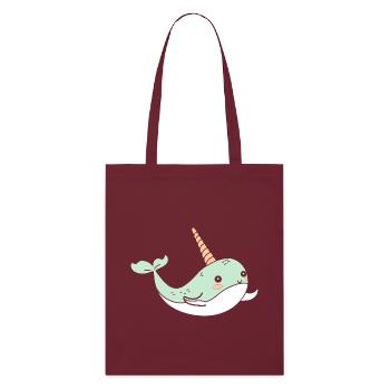 narval - Tote bag bio Stanley/Stella - bordeaux - Devant