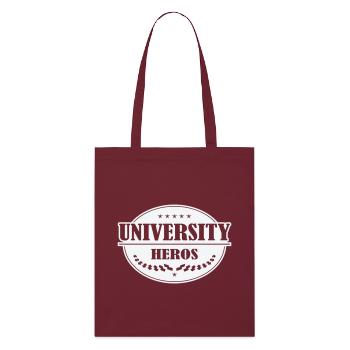 Insigne Unihelden - Tote bag bio Stanley/Stella - bordeaux - Devant
