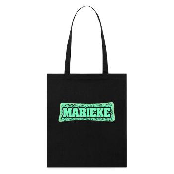 Nom de naissance : Marieke - Tote bag bio Stanley/Stella - noir - Devant