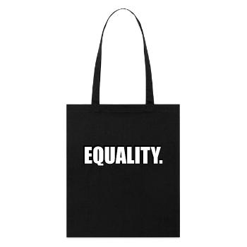 ÉGALITÉ - Tote bag bio Stanley/Stella - noir - Devant