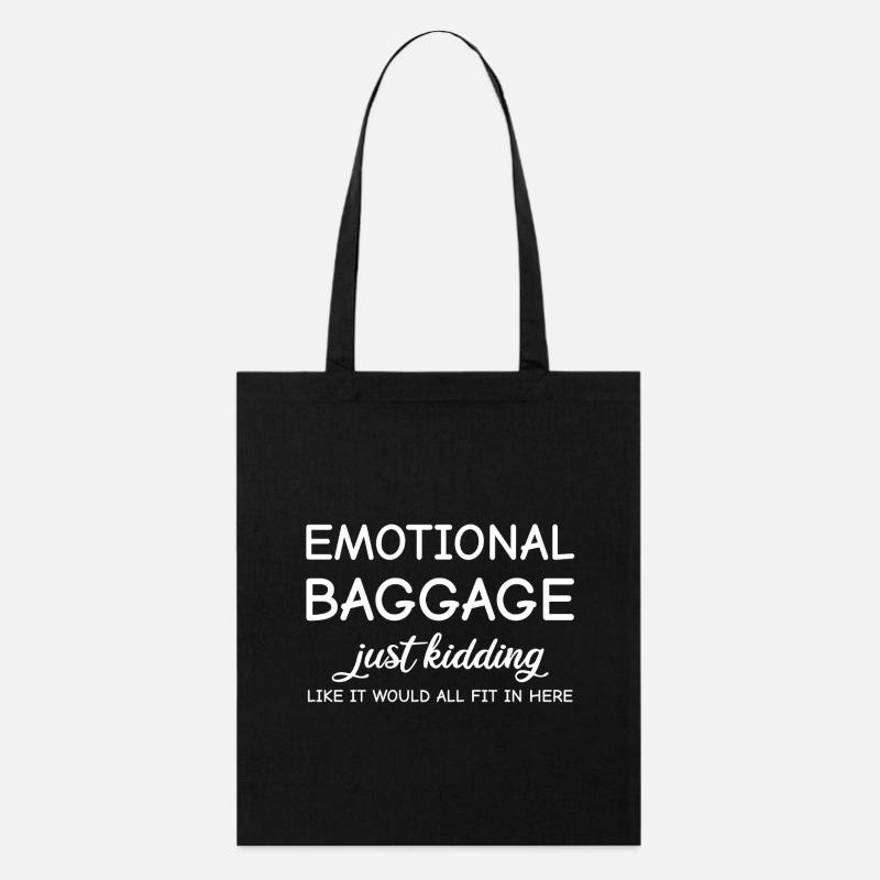 EMOTIONAL GABBAE - Stanley/Stella Bio-Stoffbeutel - Schwarz