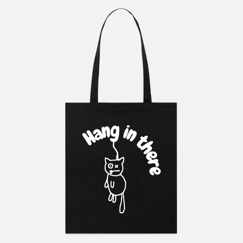 Hanginthere4 - Stanley/Stella Bio-Stoffbeutel - Schwarz
