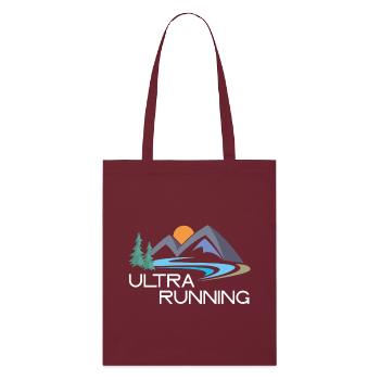 Ultra Running - Tote bag bio Stanley/Stella - bordeaux - Devant