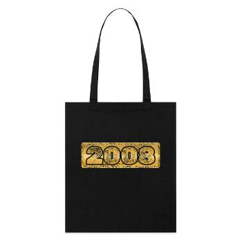 2008 - Stanley/Stella Organic Tote Bag - black - Front