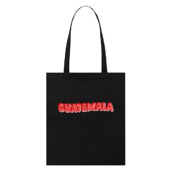 Guatemala as a holiday - Stanley/Stella Organic Tote Bag - black - Front