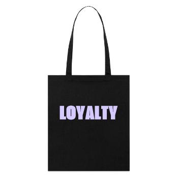 Loyalty - Stanley/Stella Organic Tote Bag - black - Front