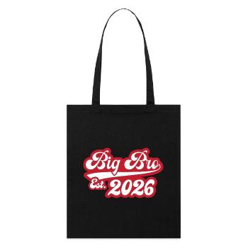 Big Bro Est 2026 - Tote bag bio Stanley/Stella - noir - Devant