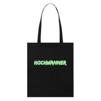 Trekking Hochwanner - Tote bag bio Stanley/Stella - noir - Devant