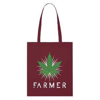 Chanvre Farmer - Tote bag bio Stanley/Stella - bordeaux - Devant