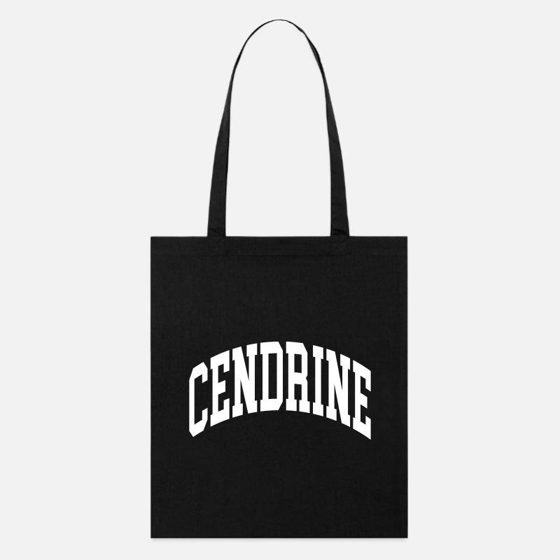 Cendrine - Stanley/Stella Bio-Stoffbeutel - Schwarz