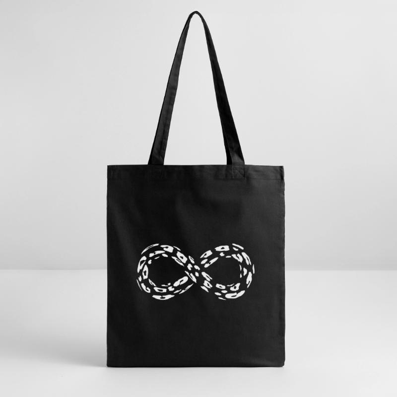 Leopard Infinity Loop Stanley/Stella Organic Tote Bag