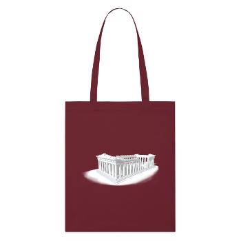 PARTHÉNON ATHÈNES - Tote bag bio Stanley/Stella - bordeaux - Devant