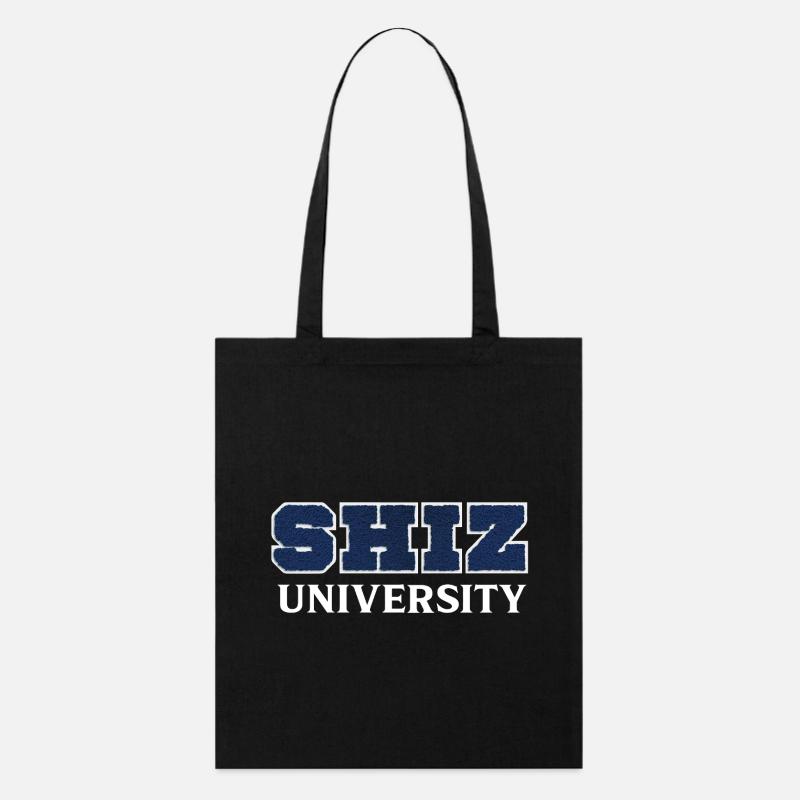 Wicked Design Shiz University Logo - Stanley/Stella Bio-Stoffbeutel - Schwarz