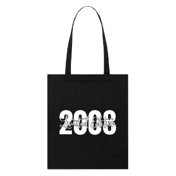 Limited edition 2008 - Stanley/Stella Bio-Stoffbeutel - Schwarz - Vorne