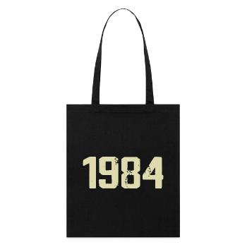 Jubilé 1984 - Tote bag bio Stanley/Stella - noir - Devant