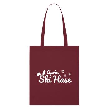 Apres Ski Rabbit Ski Après Ski Party Blanche-Neige - Tote bag bio Stanley/Stella - bordeaux - Devant