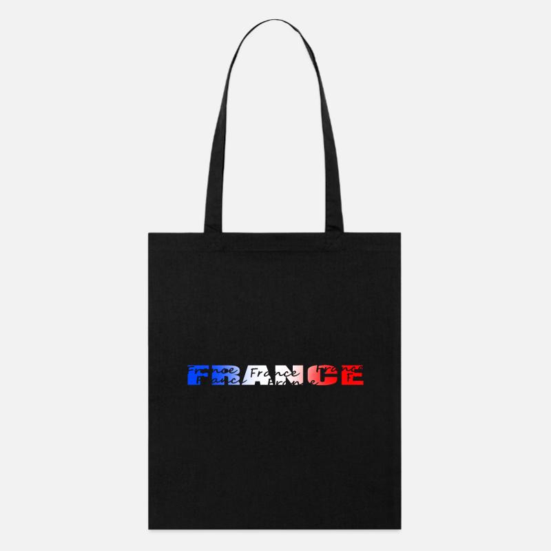 France - Tote bag bio Stanley/Stella - noir