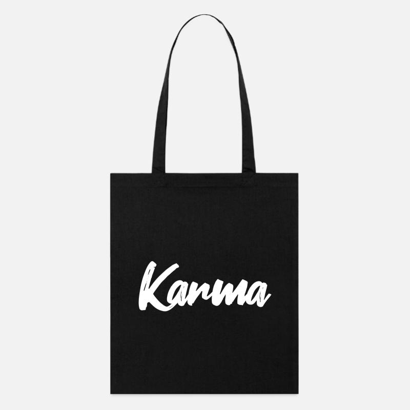 Karma - Stanley/Stella Bio-Stoffbeutel - Schwarz