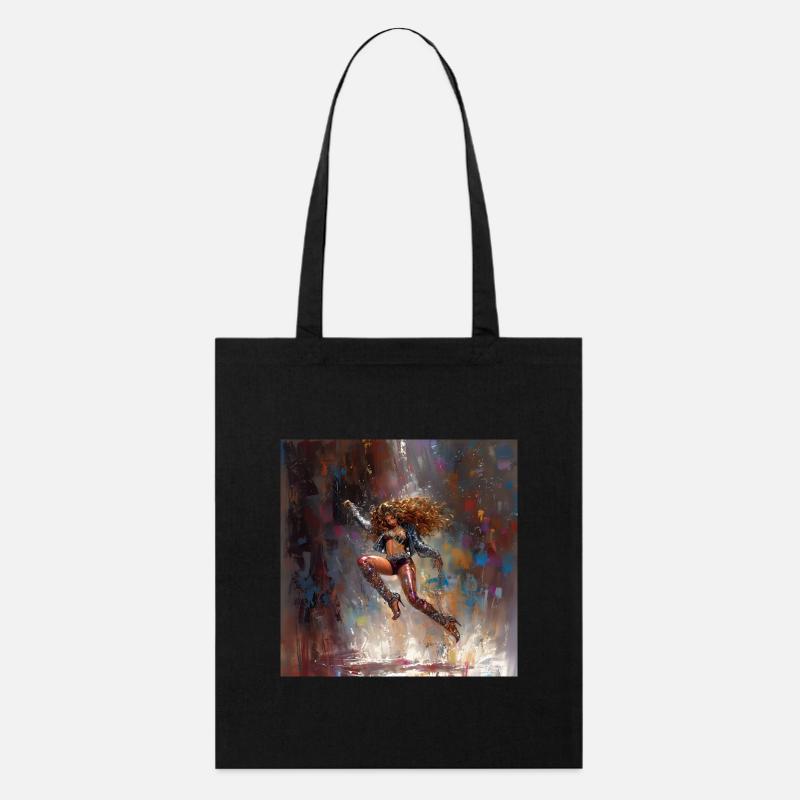 Electric Dancer - Tote bag bio Stanley/Stella - noir