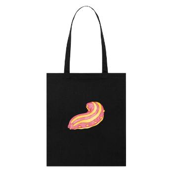Curieuse concombre de mer - Tote bag bio Stanley/Stella - noir - Devant