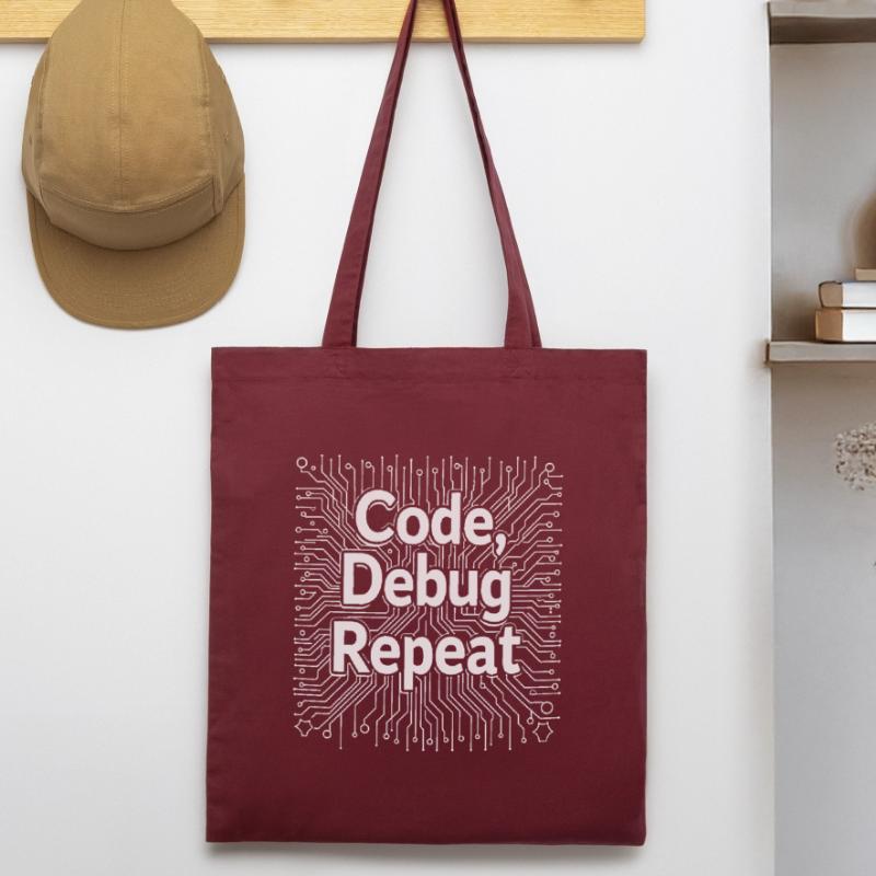 Code Debug Repeat - Software Engineer Stanley/Stella Bio-Stoffbeutel