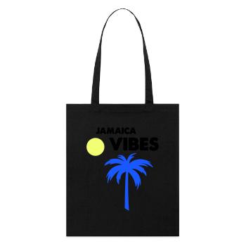 Ambiance jamaïcaine - Tote bag bio Stanley/Stella - noir - Devant