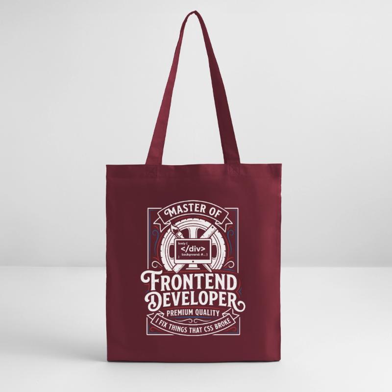 Frontend Master: CSS HTML Art Stanley/Stella Organic Tote Bag