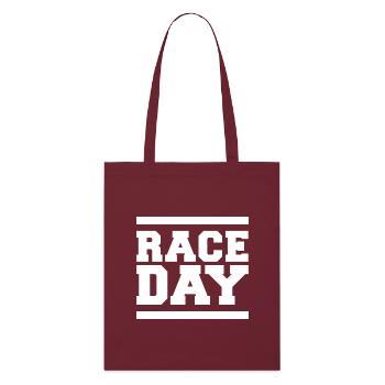 race day Formula Autorennen Symbol Logo icon - Stanley/Stella Bio-Stoffbeutel - Burgunderrot - Vorne