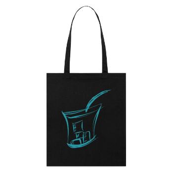 Drink Eiswuerfel Sommer - Tote bag bio Stanley/Stella - noir - Devant