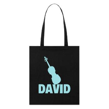 Viola David - Stanley/Stella Organic Tote Bag - black - Front