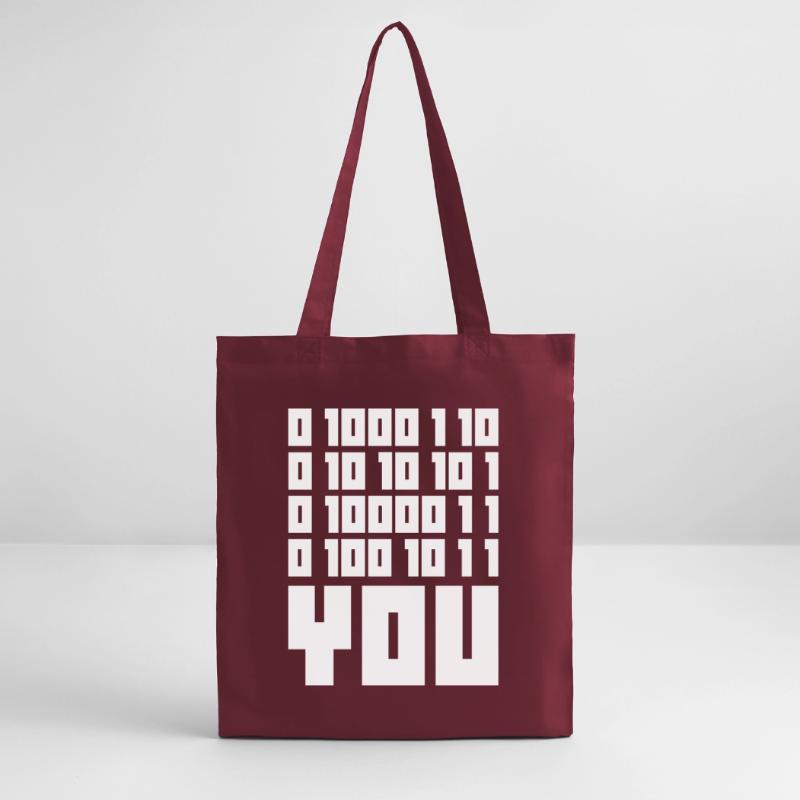 Binary Code F**k YOU – Geek Code & Nerd Humo Stanley/Stella Organic Tote Bag