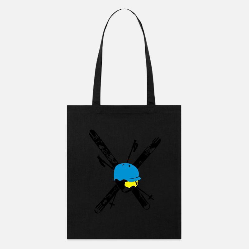 Compilation de ski gratuit - Tote bag bio Stanley/Stella - noir