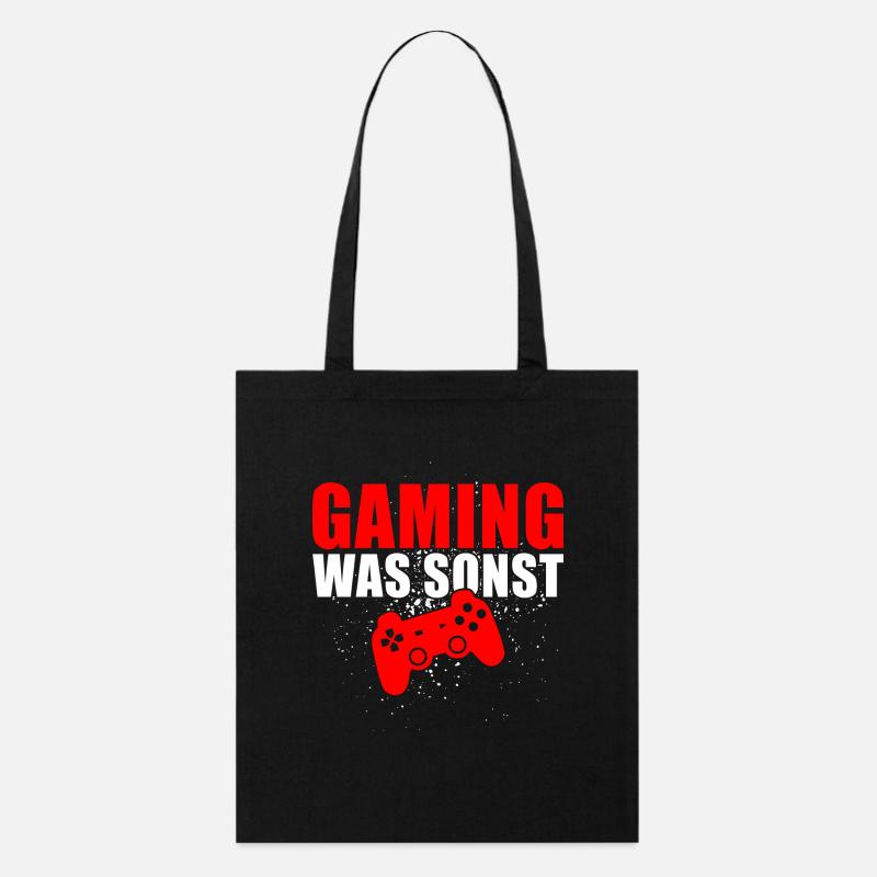 Gaming quoi d'autre - Tote bag bio Stanley/Stella - noir
