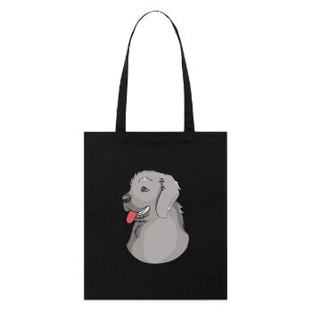 Newfoundland - Stanley/Stella Organic Tote Bag - black - Front