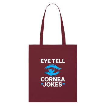 Opticien Ophtalmologiste - Tote bag bio Stanley/Stella - bordeaux - Devant