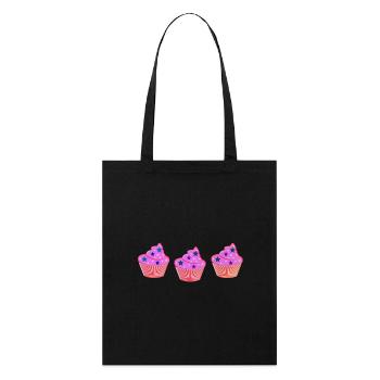 Muffins - Tote bag bio Stanley/Stella - noir - Devant