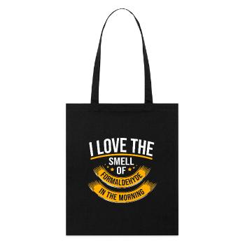 Pompes funèbres - Tote bag bio Stanley/Stella - noir - Devant