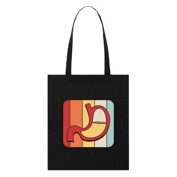 Gastro-entérologie - Tote bag bio Stanley/Stella - noir - Devant