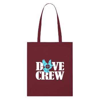 Chasse au pigeon - Tote bag bio Stanley/Stella - bordeaux - Devant