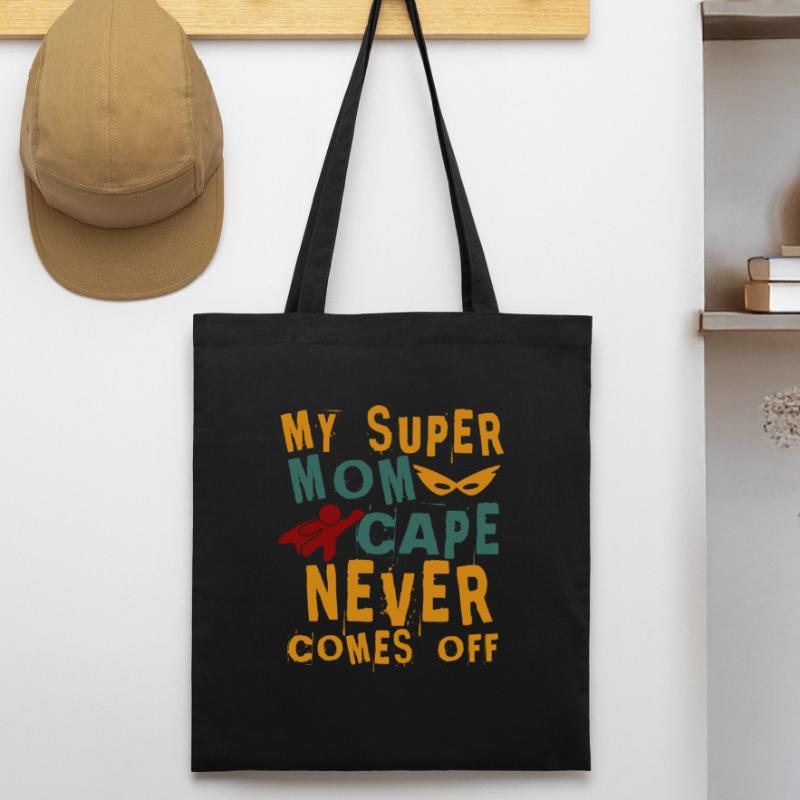 Mutter Supermom Superheldin Muttertag Geschenk Stanley/Stella Bio-Stoffbeutel