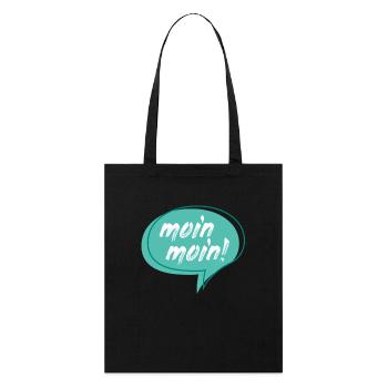 good Morning - Stanley/Stella Organic Tote Bag - black - Front