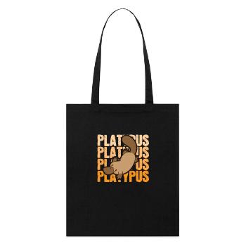 Platypus Outback Platypus Australia - Stanley/Stella Organic Tote Bag - black - Front