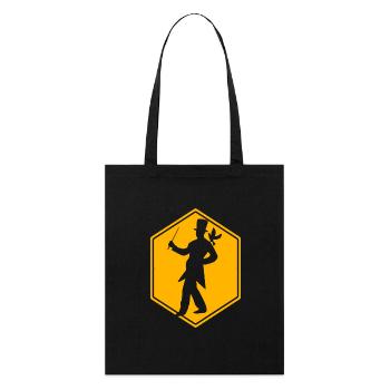 magicien magicien - Tote bag bio Stanley/Stella - noir - Devant